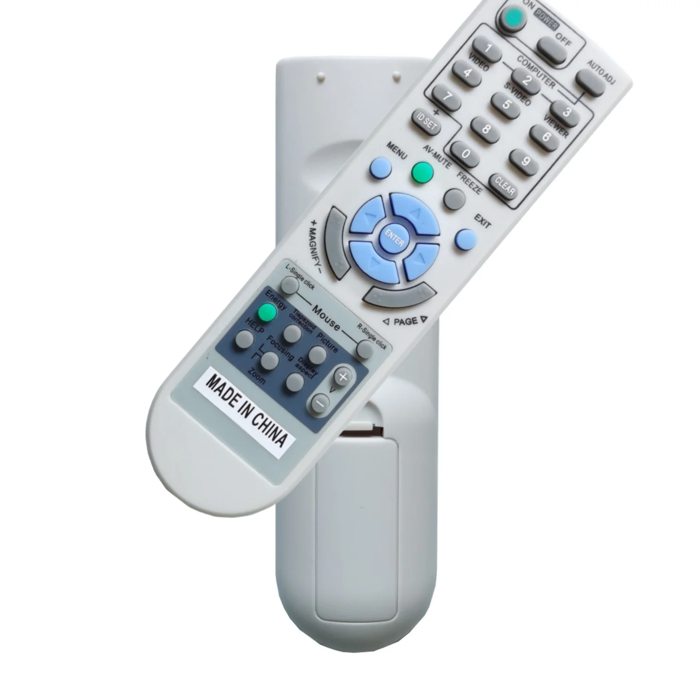 Mando a distancia de repuesto para proyector NEC, Compatible con RD-448E, RD-443E, LT240, LT240K, LT245, LT25, LT260, LT260K, LT265 - imagen 3