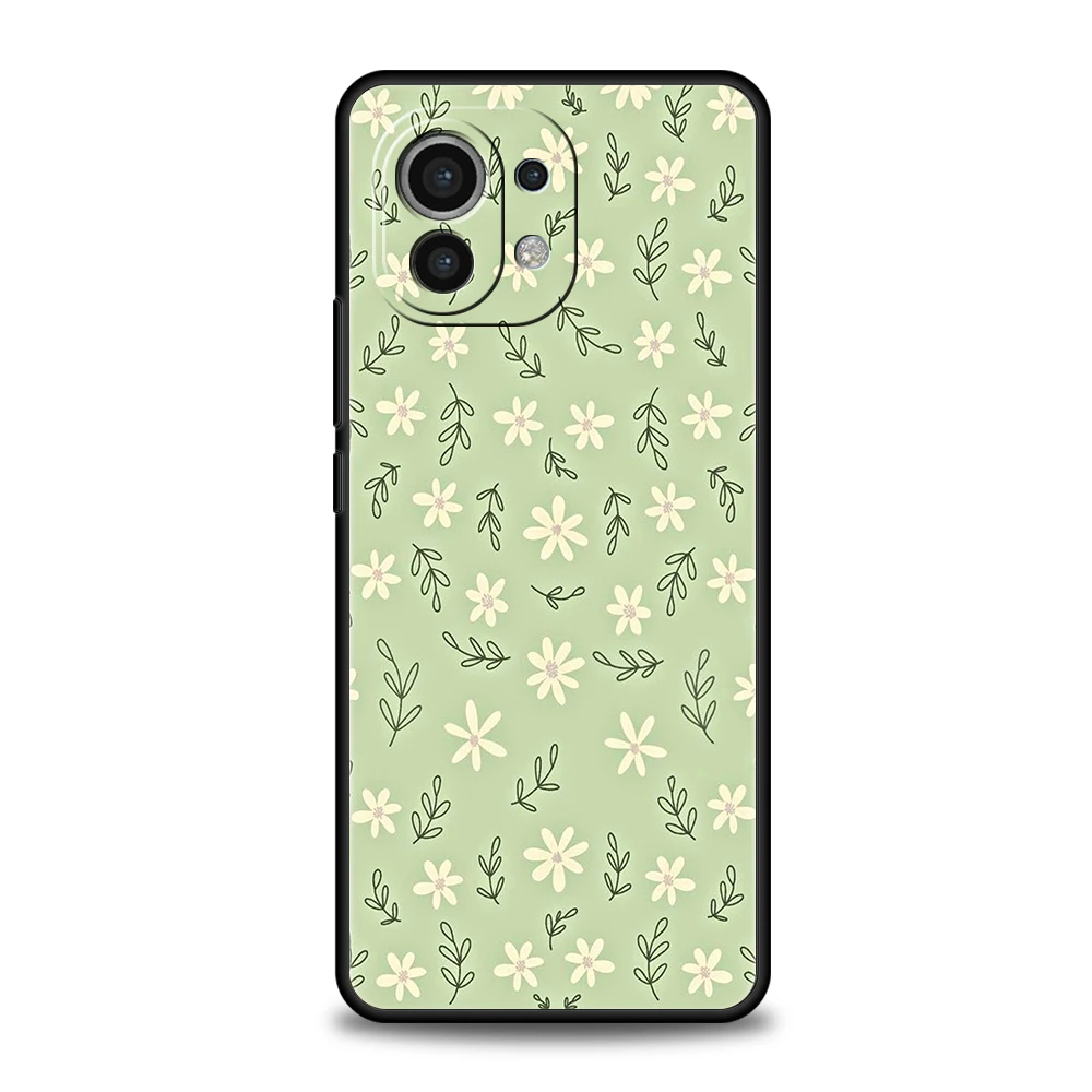 Funda de teléfono para Xiaomi 15 14 13 12 Lite 14T 13T 12T Pro Poco X7 X6 X5 X4 X3 NFC F7 Ultra F6 Pro funda suave flor elegante - imagen 4