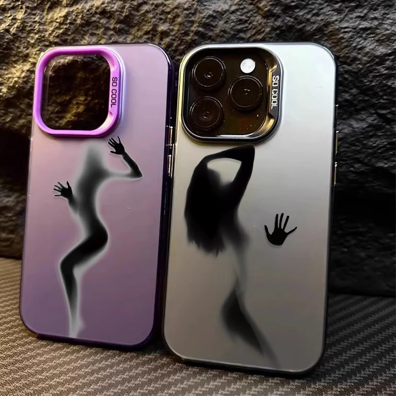 Funda rígida estilo fantasma sexy para Samsung Galaxy A24 A33 A34 A14 A13 A23 A55 A15 A35 A25 A05 A05S 5G A54 A53 A32 A52 A52S