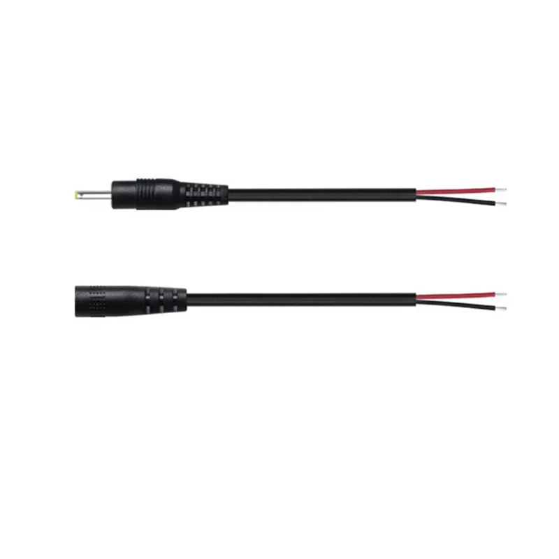 30cm 100cm 2,5*0,7mm Cable de cableado CC LED LCD Monitor cargador Cable de alimentación de extensión tira LED línea de datos CC 2,5x0,7mm Cable DIY - imagen 2