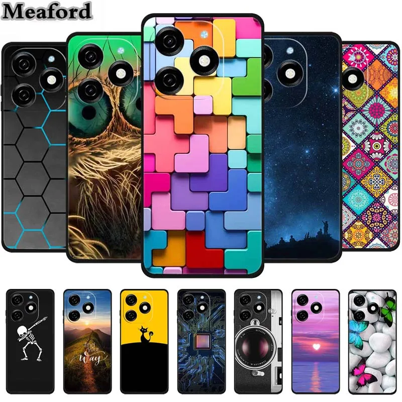 Para Blackview Shark 9 5G funda de lujo TPU funda de silicona suave fundas de teléfono para Blackview Shark9 parachoques protector encantador nuevo Coque