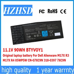 Batería para portátil Dell M17X – Reemplazo original compatible