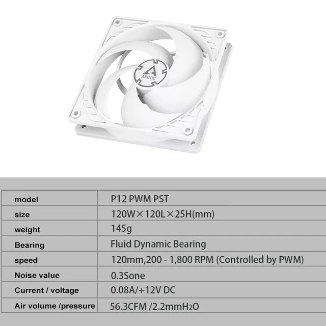 P12 PWM PST White