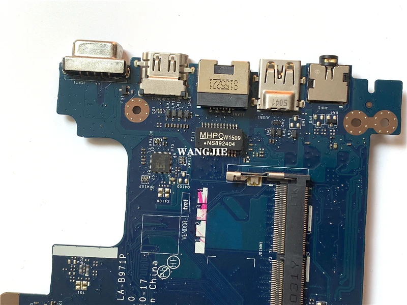 Para placa base HP 240 G3 14-R con gráfico + I3-5010U CPU AS046 LA-B971P placa base N15V-GM-S-A2 100% en funcionamiento - imagen 3