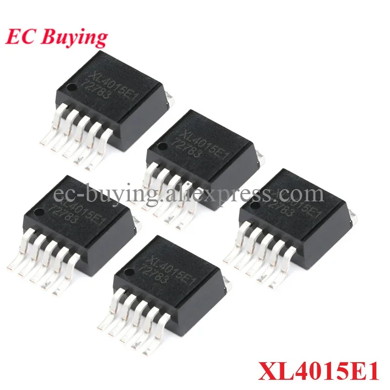 5 uds/1 ud XL4015E1 XL4015 4015 TO-263 180KHz reductor convertidor de potencia CC regulador IC Chip circuito integrado nuevo Original