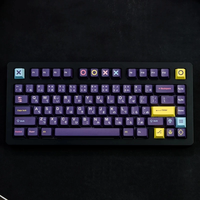 Juego de 132 teclas GMK Future Funk para teclado mecánico MX Switch PBT 5 lados tinte subcama Keycap Cherry Profile - imagen 4
