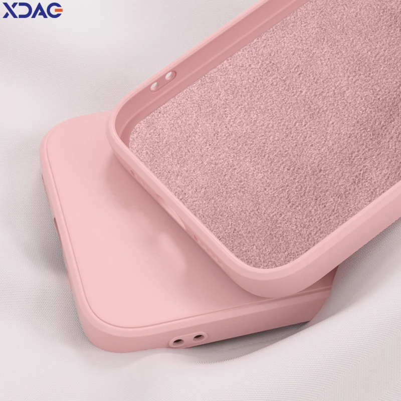 Funda de silicona líquida cuadrada Original para Meizu 20 Classic 5G, carcasa de 6,55 pulgadas a prueba de golpes, funda trasera Simple de alta calidad para teléfono - imagen 2