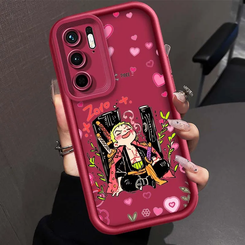 Ones-piezas Zoro para Redmi Note 11 10 9 8 7 11S 11E 10T 10S 9S 11T Pro Plus 5G Eye Ladder funda de teléfono - imagen 3