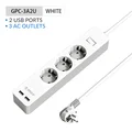 3AC 2USB White