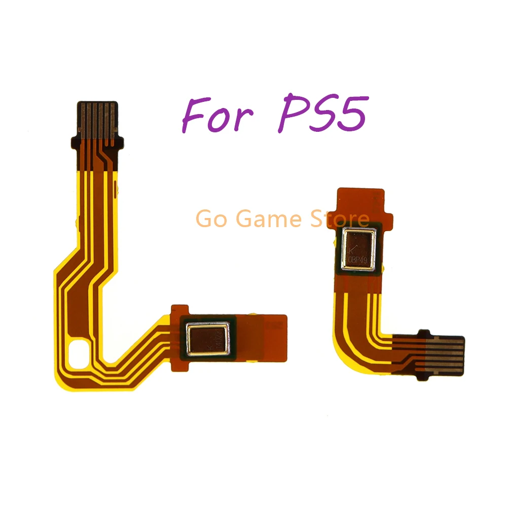 2 uds para PlayStation 5 Cable de micrófono para PS5 V1.0 V2.0 V3.0 mango incorporado izquierdo derecho LR micrófono Cable de cinta flexible - imagen 2