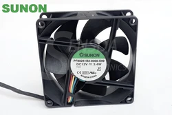 Ventilador Sunon PF80251B2 80mm 12V PWM – Refrigeración Axial