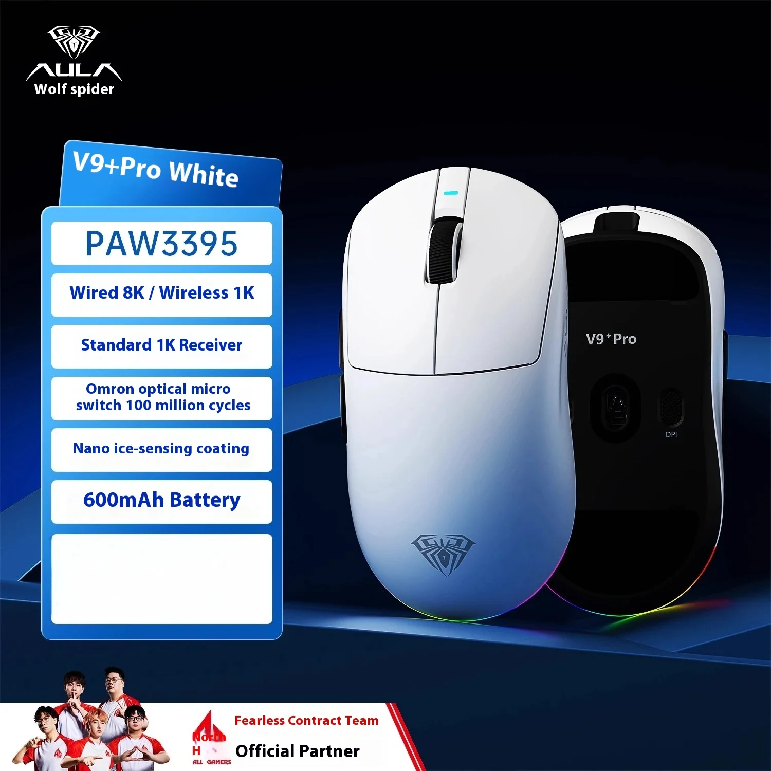 V9 Pro Plus White
