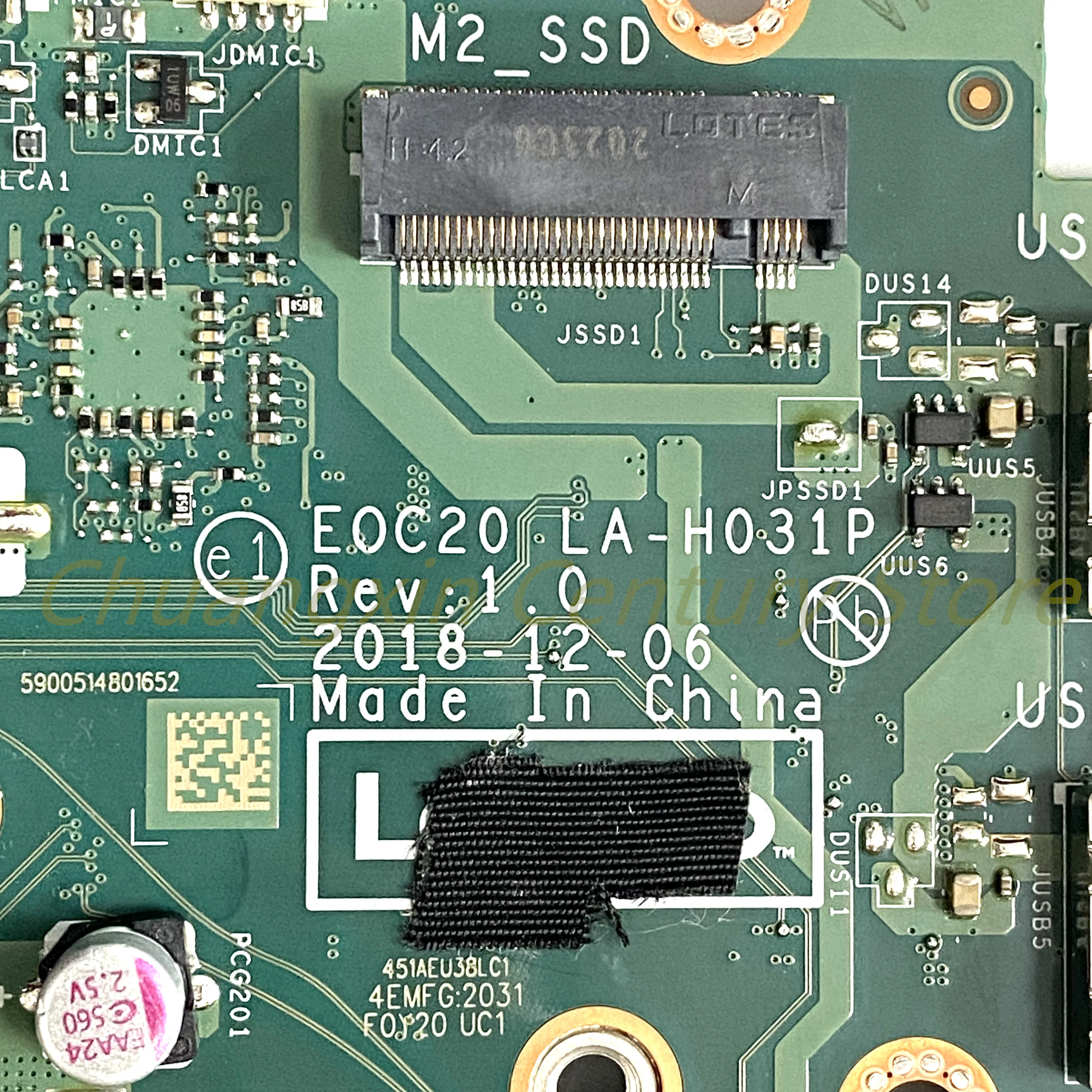 Adecuado para Lenovo AIO A340-22IWL A340-24IWL placa base para ordenador portátil LA-H031P con 4205U I3 I5 I7-8TH/10Th CPU 100% probado trabajo completo - imagen 5