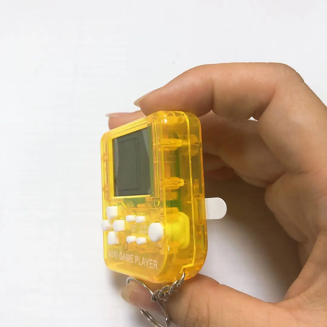 LLavero de máquina de juego portátil para mini consola de juegos, llavero divertido para el estrés, bolsa colgante, cadenas para juegos - imagen 5