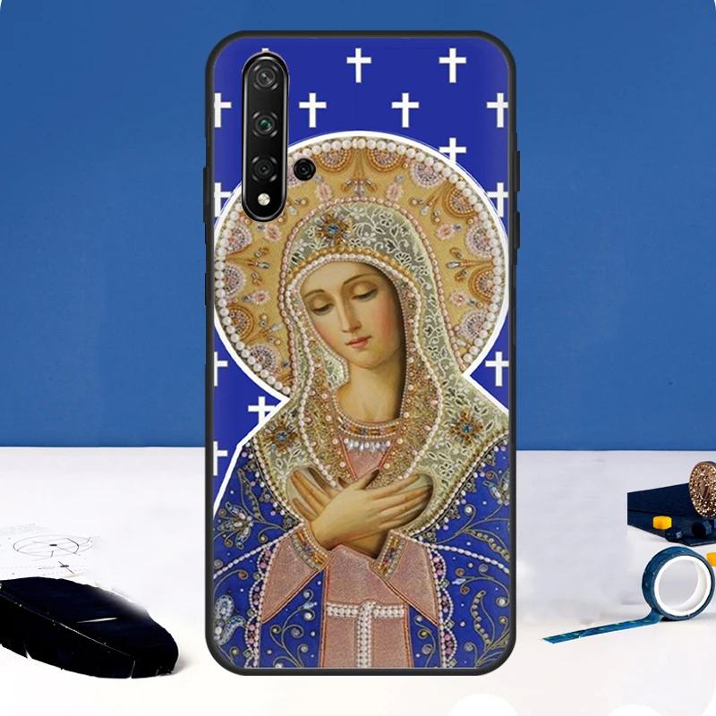 Funda religiosa María y Jesús para Huawei Nova 12i 7i 8i 11i 12s 11 9 10 SE Y60 Y61 Y70 Y72 Y73 Y90 Y91 P30 P40 Lite - imagen 5