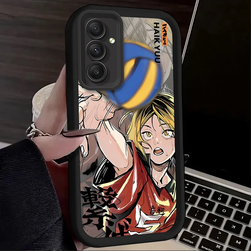 Funda de Anime Haikyuu Shoyo Hinata para Samsung Galaxy A54 A05S A05 A34 A24 A14 A53 A33 A23 A13 A52 A52S A32 A22 A12 A71 A51 A31 - imagen 5