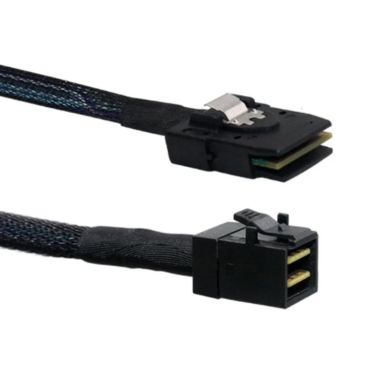 0,5 m 2m MINI SAS 3,0 8643 a SFF 8087 HD servidor almacenamiento Cable de datos Mini SAS HD SFF-8643 servidor de datos Cable Raid de disco duro - imagen 3