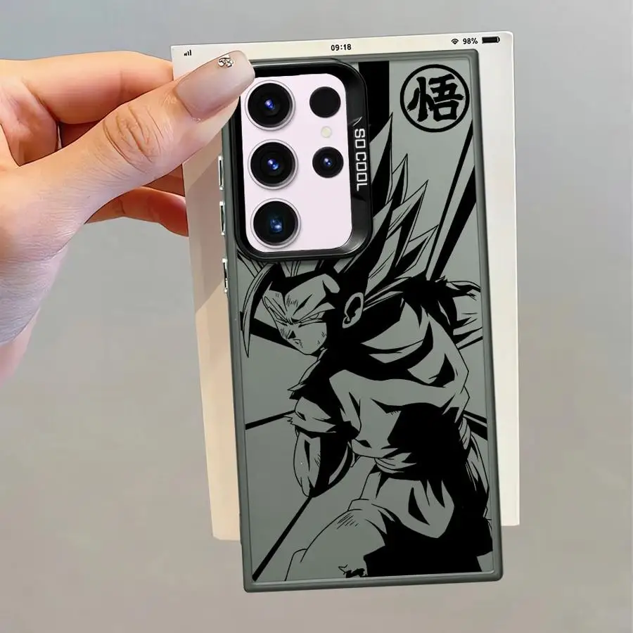 Funda de teléfono para Samsung Galaxy Note 20 Ultra S23 S25Plus S22 Ultra S20 FE S24 FE S25 S24Ultra S21 funda suave Anime Cool - imagen 2