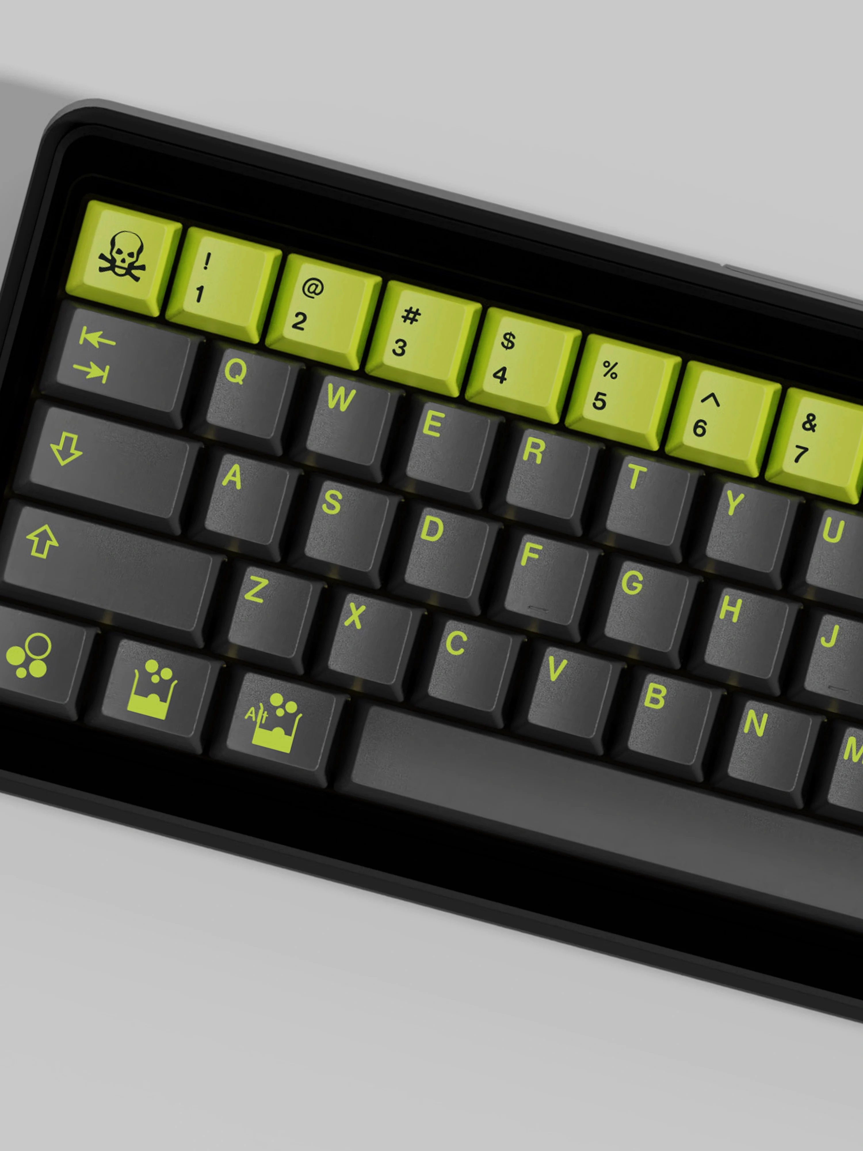 Juego de teclas tóxicas GMK, 162 teclas, Material PBT, perfil de cereza, teclas para juegos para teclado mecánico MX Switch - imagen 5