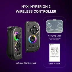 NYXI Hyperion 2 Mando Inalámbrico Nintendo Switch Efecto Hall RGB