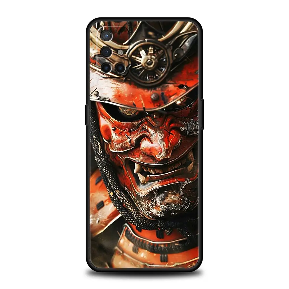 Funda de teléfono samurái Hannya Mask Ghost para OnePlus 13 12 11 10 9 8 7T Pro 13R 12R 10R 9RT 8T Nord N200 N30 2T CE 2 3 5G Lite - imagen 3