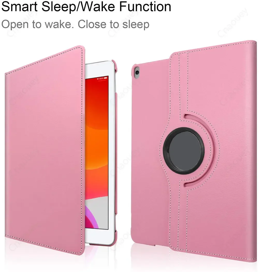 Funda para iPad Air4 Air5 10,9 "10ta generación Pro11 Pro10.5 Air1 Air2 9,7" iPad 10,2 "funda protectora con soporte giratorio de 360 grados - imagen 5