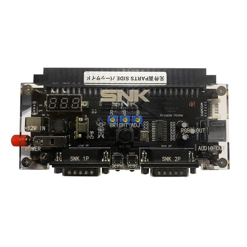 Supergun 3,0 Jamma Cbox conector placa base soporte voltaje ajustar canal conmutación salida AV