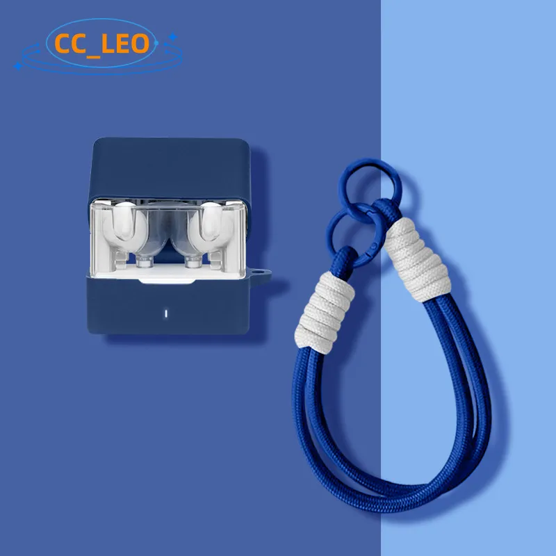 Para MoonDrop Space Travel/2 fundas de silicona suave lindo colgante de cordón adecuado para MoonDrop funda protectora Ultra sónica - imagen 3