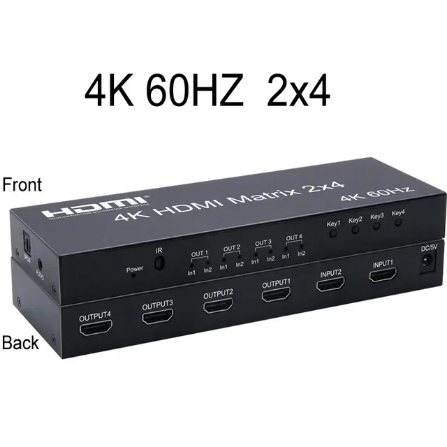 HDMI Matrix 2x4