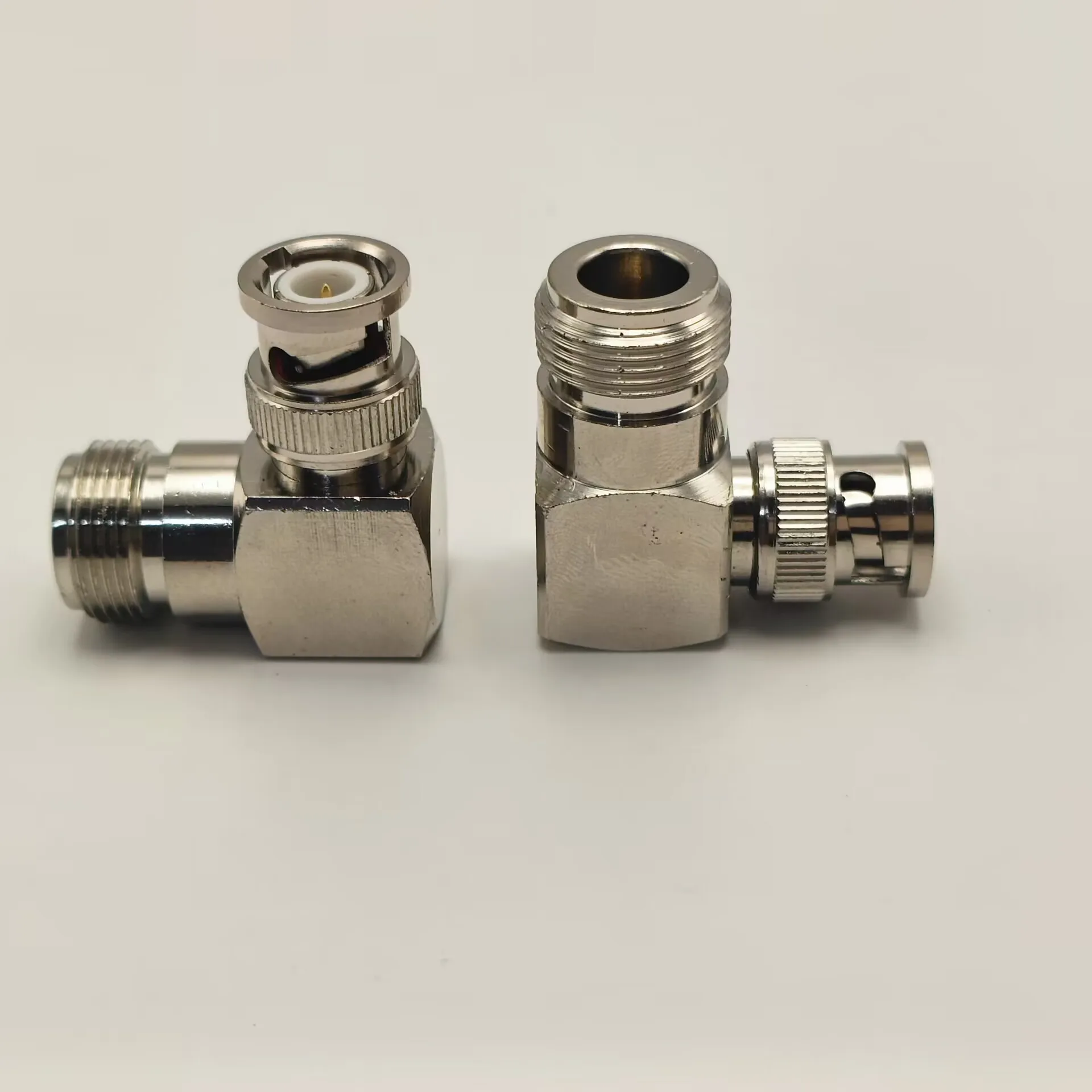 Conectores adaptadores coaxial RF de ángulo recto de 90 grados, 1 piezas N hembra a BNC macho - imagen 3