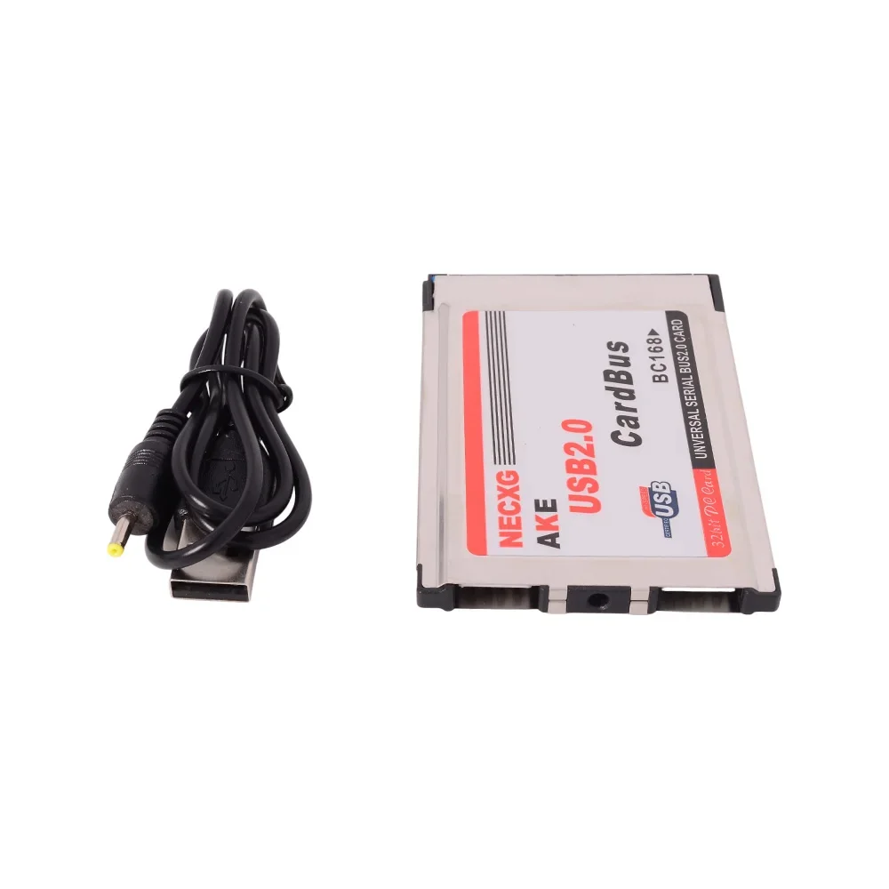 2025 NUEVA PCMCIA A USB 2.0 NEC Chip Tarjeta corta USB2.0 Cardbus BC168 para computadora portátil Cámara Impresora Disco duro móvil - imagen 4