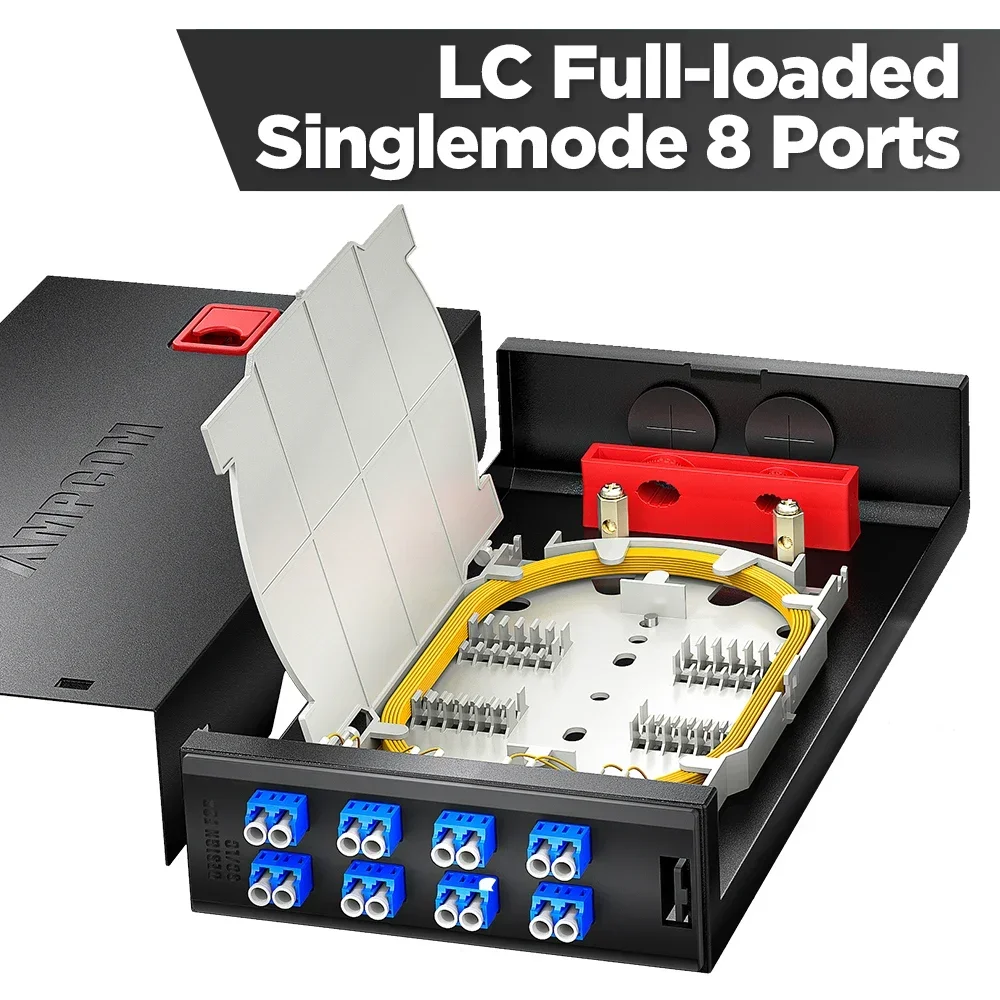 LC 8 Port Singlemode