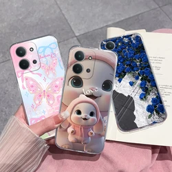 Funda Poco C85 4G Transparente – Silicona TPU Conejo Anticaídas