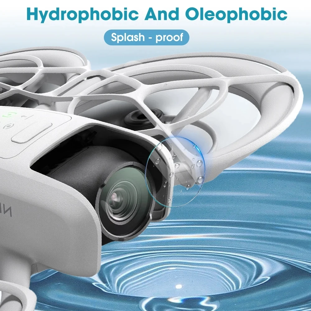 4 Uds pantalla de vidrio templado para DJI Neo Drone cámara protectora de vidrio Protector de pantalla películas de lente para DJI Neo - imagen 2