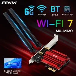 Fenvi BE200: Adaptador WiFi 7 PCIe Bluetooth 5.4 Tri Band