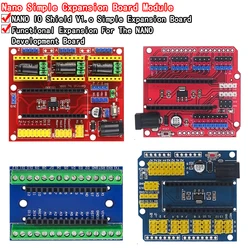 Adaptador Arduino Nano V3.0 con Shield de Prototipado UNO