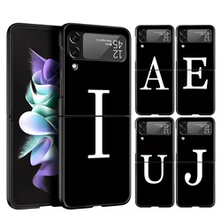 Funda Policarbonato Samsung Galaxy Z Flip – Letra Inicial Premium