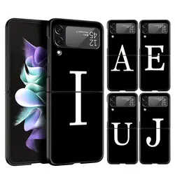 Funda Policarbonato Samsung Galaxy Z Flip – Letra Inicial Premium