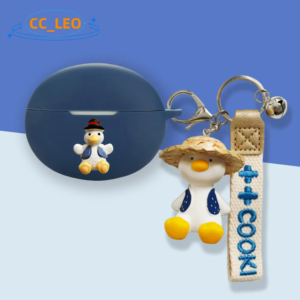 Para OnePlus Buds 4 funda de silicona suave dibujos animados dinosaurio Piggy lindo OnePlus Buds 4 funda protectora a prueba de golpes - imagen 5