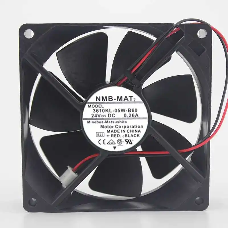 NMB Ventilador de refrigeración 24V con rodamiento de bolas doble