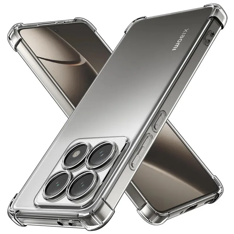 Funda para Xiaomi 15 14 13 15T 14T 13T 12T Pro Lite cubierta protectora cuatro esquinas a prueba de golpes parachoques Coque Fundas