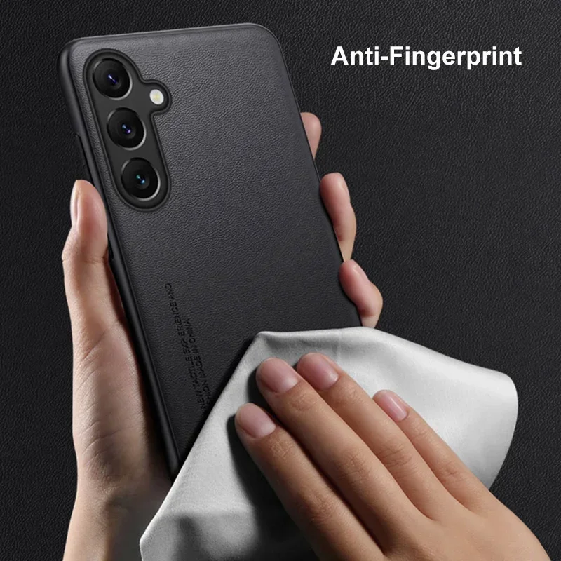 Funda de cuero PU para Samsung Galaxy A 34, funda trasera de silicona a prueba de golpes, funda de teléfono de protección completa para Samsung A34 5G - imagen 5