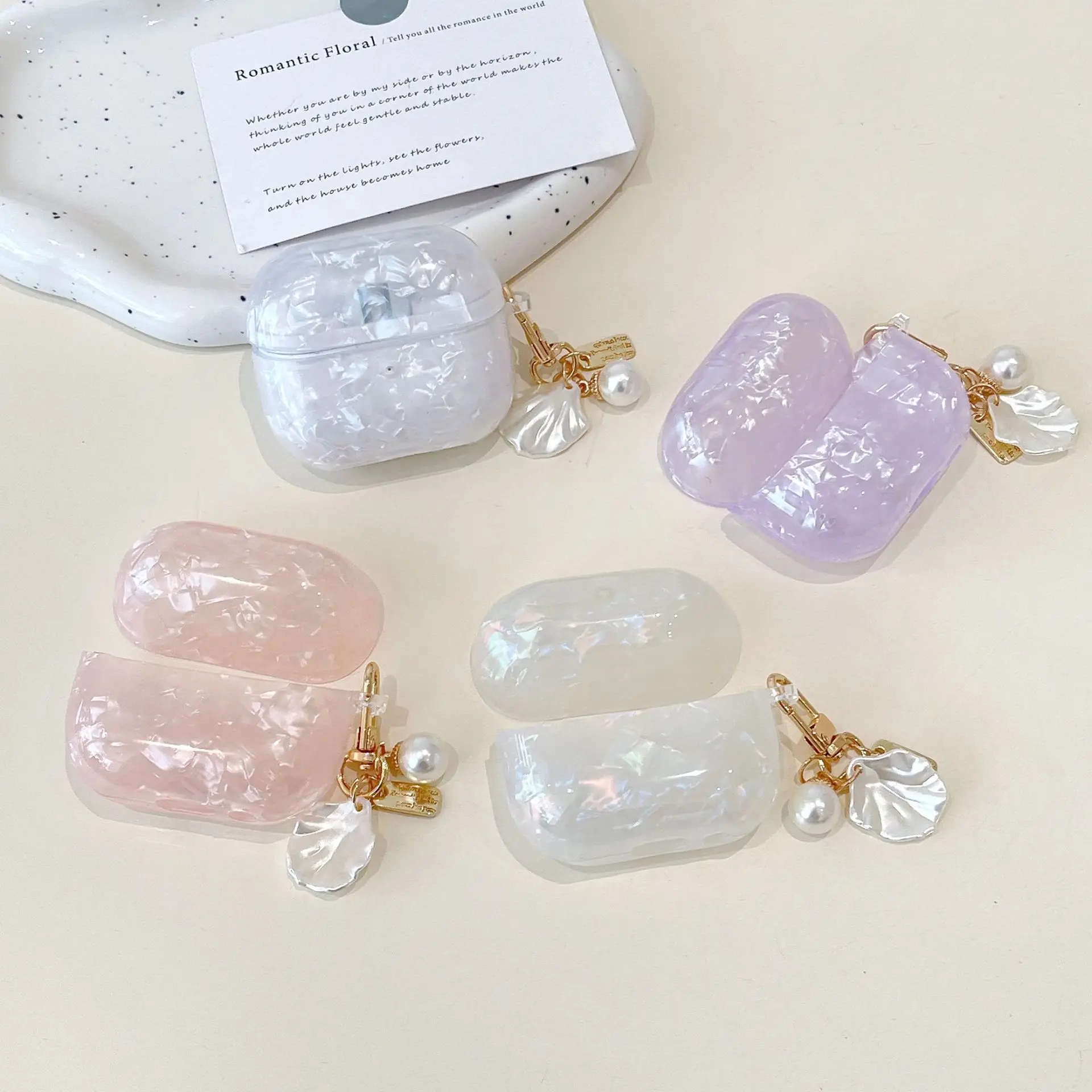 Funda protectora dura para auriculares Samsung Galaxy Buds 3 3 Pro, carcasa de diamante de cristal de lujo con llavero - imagen 3