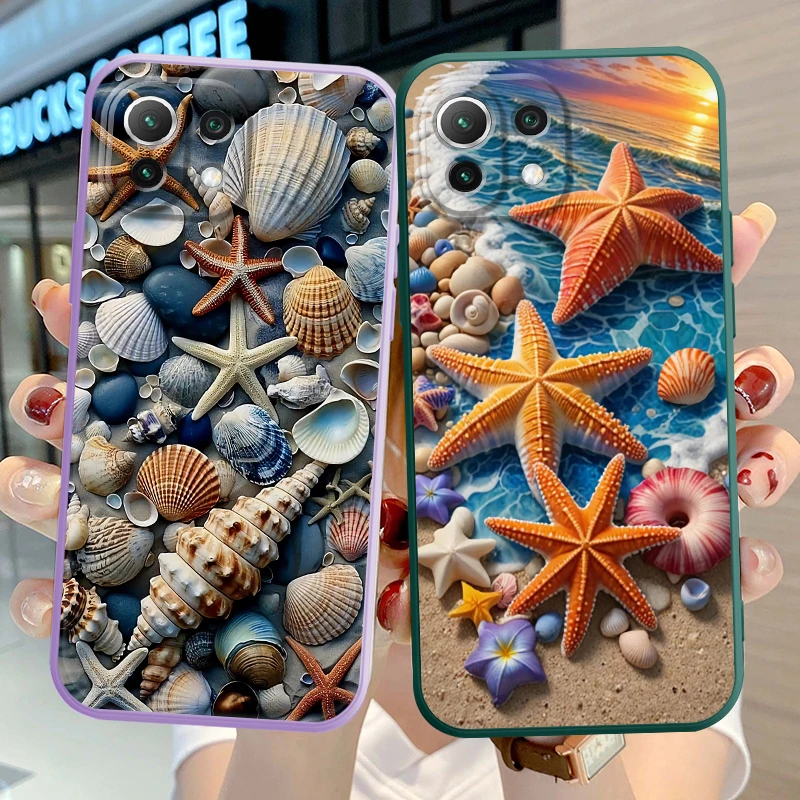 Marinc Life Crabs Lobsters Cool funda de teléfono para Xiaomi Mi 11 12 Lite 10T 11T 12T Pro 13 funda suave - imagen 4
