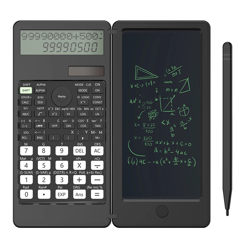 Calculadora Científica Solar con 401 funciones, tableta de escritura de 6 pulgadas, PK 991MS 991ES, ingeniería financiera, informática profesional - imagen 2