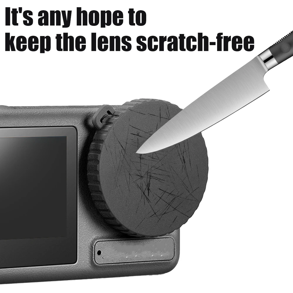 Funda protectora para DJI Osmo Action 5Pro 4 3, lente de cámara deportiva, tapas antideslizantes de silicona suave a prueba de polvo para DJI Action - imagen 2