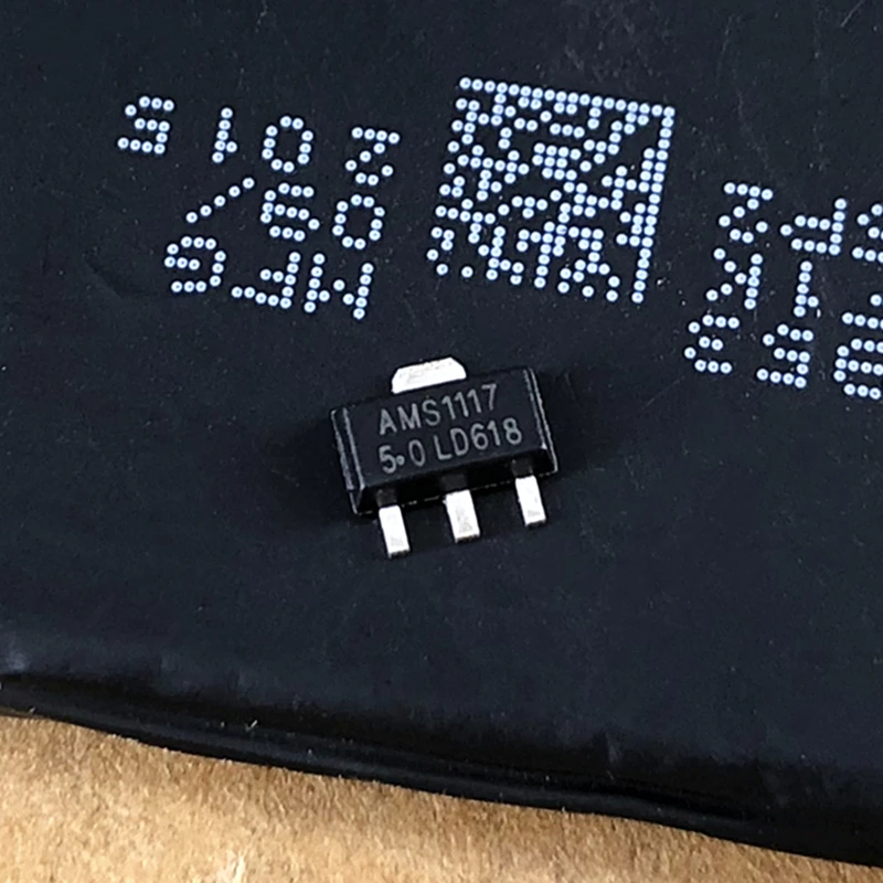 Regulador de Voltaje Serie AMS1117 SOT-89 piezas,-100,-1,5,-1,8,-2,5,-3,3,-5,0 - imagen 2