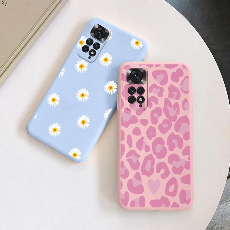 Para Redmi Note 11 11S 4G Note11 Pro funda colorida cara corazón suave TPU Fundas a prueba de golpes parachoques cubierta de teléfono para Redmi Note 11Pro - imagen 3