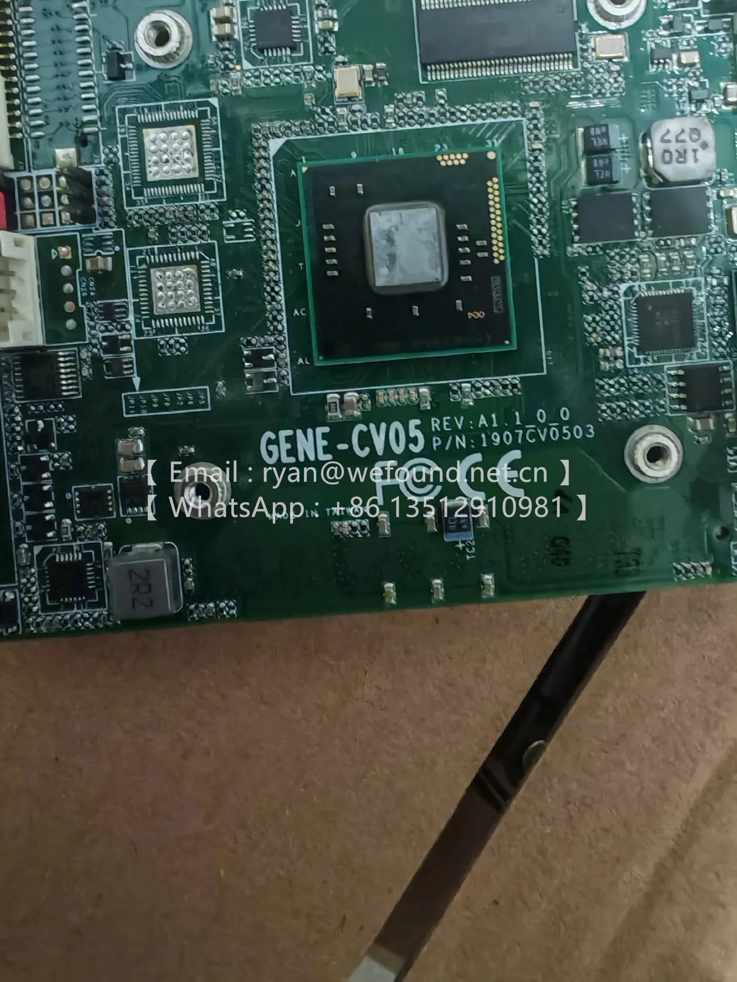 PARA EVOC puerto de red dual de la placa base del ordenador industrial GENE-CV05 - imagen 5