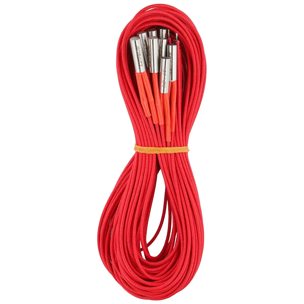 Calentador de cartucho de cerámica, accesorios para impresora 3D, tubos calefactores de cartucho de 6x20mm, 12V, 40W, 10 Uds. - imagen 5